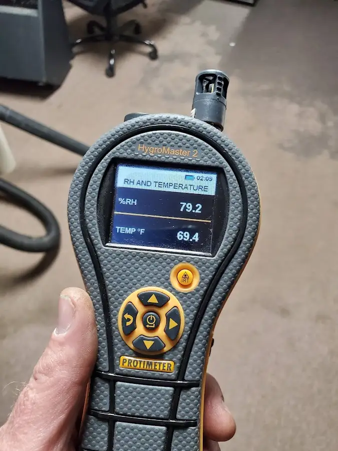 Moisture meter humidity assessment for Mold Remediation & Removal in Cottonwood Heights