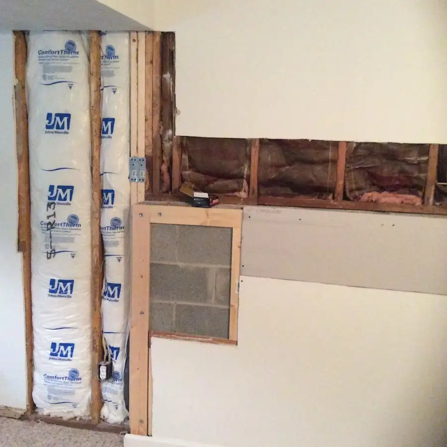 Wall insulation replacement during Odor Removal & Deodorization in Cottonwood Heights